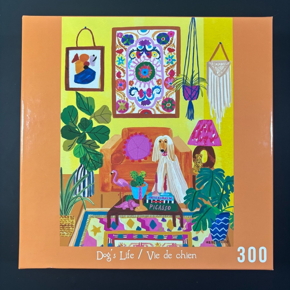 NEW Dog’s Life 300 Piece Jigsaw Puzzle by RoseArt